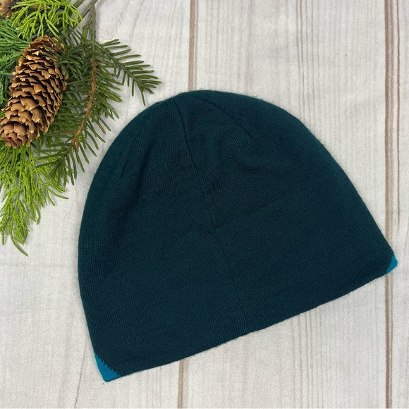 Arc’teryx Rise Toque Winter Beanie Hat Teal/Deep Green OS - Picture 4 of 10